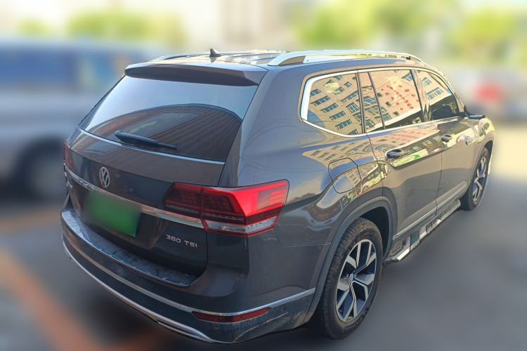 Used Volkswagen Teramont 2019 380TSI Four-Wheel Drive Luxury Version China V Standard Rear Right 45 Deg