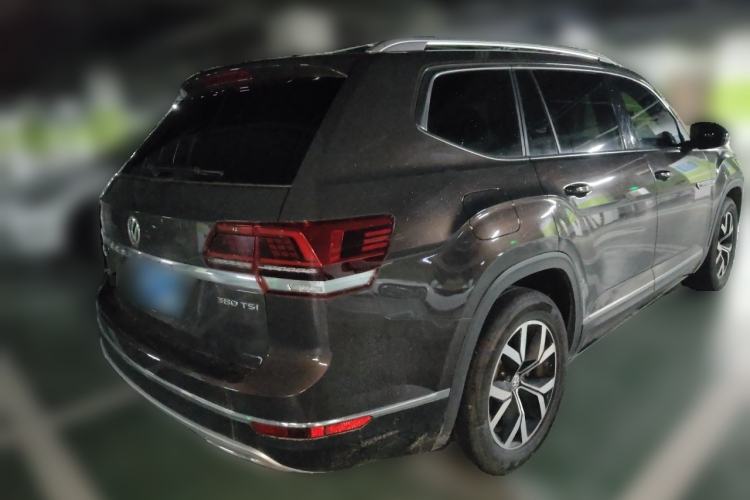 Used Volkswagen Teramont 2019 380TSI Four-Wheel Drive Luxury Version China VI Standard Rear Right 45 Deg