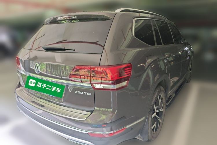 Used Volkswagen Teramont 2019 330TSI Two-Wheel-Drive Luxury Edition China VI Standard Rear Right 45 Deg