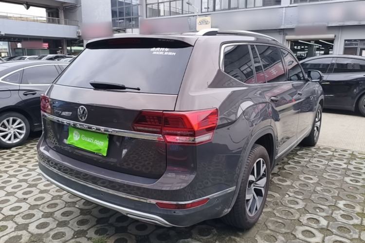 Used Volkswagen Teramont 2019 380TSI Four-Wheel Drive Luxury Version China V Standard Rear Right 45 Deg