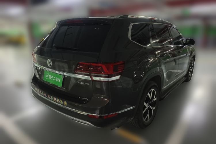 Used Volkswagen Teramont 2019 380TSI Four-Wheel Drive Luxury Version China V Standard Rear Right 45 Deg