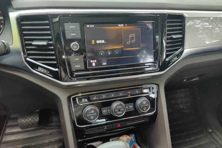 Used Volkswagen Teramont 2019 380TSI Four-Wheel Drive Luxury Version China VI Standard Audio And AC Panel
