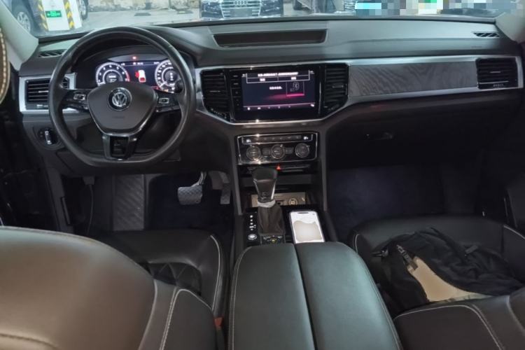 Used Volkswagen Teramont 2019 530 V6 Four-Wheel Drive Prestige Flagship Edition China V Standard Center Console