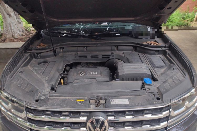 Used Volkswagen Teramont 2019 380TSI Four-Wheel Drive Luxury Version China VI Standard Engine Bay