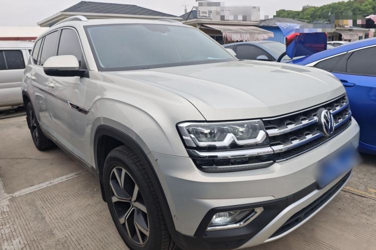 Used Volkswagen Teramont 2019 380TSI Four-Wheel Drive Luxury Version China VI Standard Front Right 45 Deg