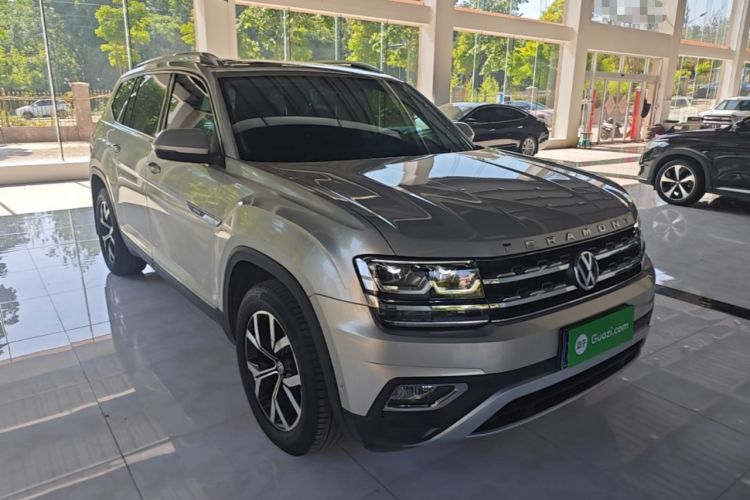 Used Volkswagen Teramont 2019 380TSI Four-Wheel Drive Luxury Version China VI Standard Front Right 45 Deg