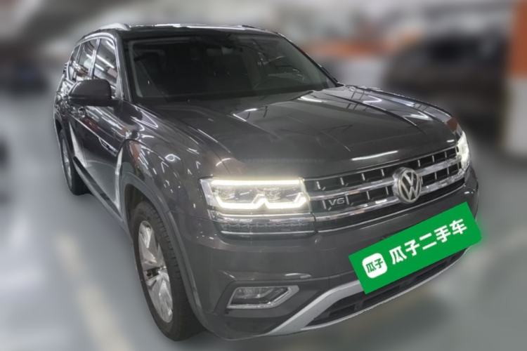 Used Volkswagen Teramont 2019 530 V6 Four-Wheel Drive Prestige Flagship Edition China V Standard Front Right 45 Deg