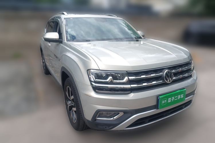 Used Volkswagen Teramont 2019 380TSI Four-Wheel Drive Luxury Version China VI Standard Front Right 45 Deg