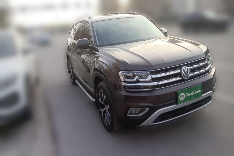 Used Volkswagen Teramont 2019 380TSI Four-Wheel Drive Luxury Version China V Standard Front Right 45 Deg