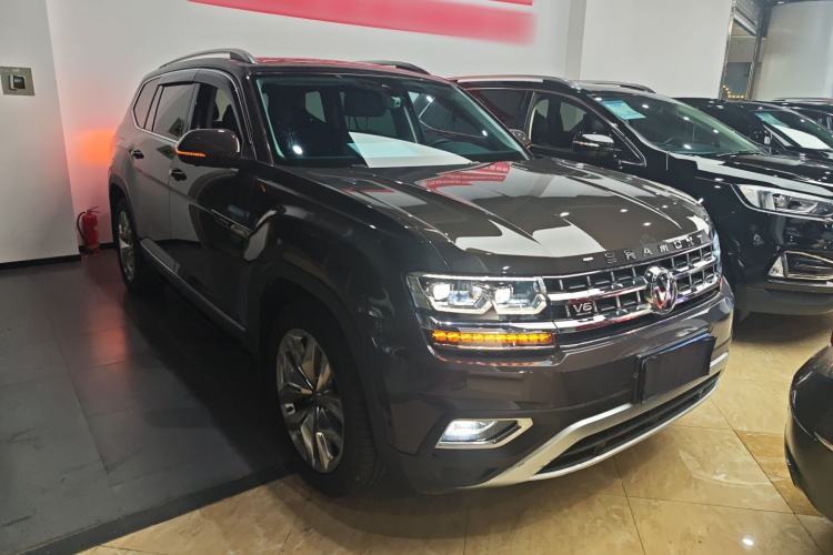 Used Volkswagen Teramont 2019 530 V6 Four-Wheel Drive Flagship Model China VI Standard Front Right 45 Deg