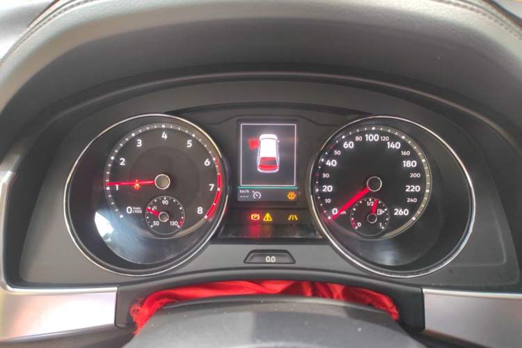Used Volkswagen Teramont 2019 380TSI Four-Wheel Drive Luxury Version China VI Standard Instrument Cluster