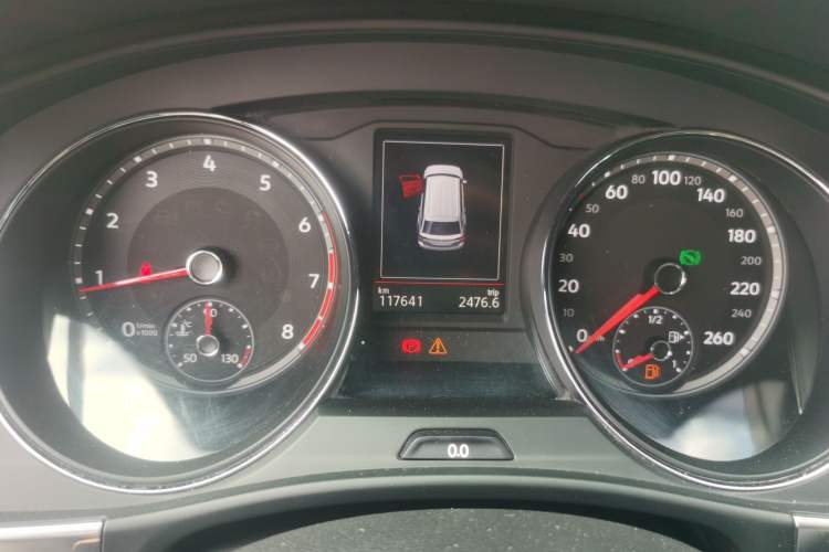 Used Volkswagen Teramont 2019 330TSI Two-Wheel-Drive Luxury Edition China VI Standard Instrument Cluster