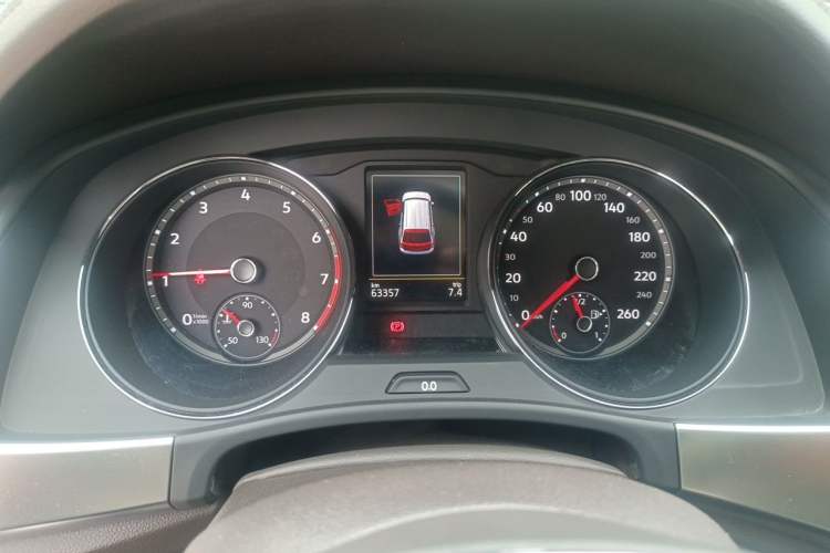 Used Volkswagen Teramont 2019 380TSI Four-Wheel Drive Luxury Version China VI Standard Instrument Cluster