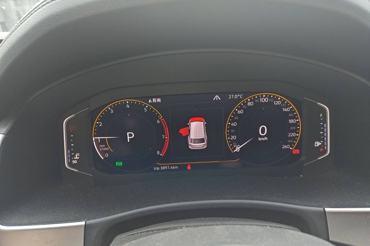 Used Volkswagen Teramont 2019 380TSI Four-Wheel Drive Luxury Version China VI Standard Instrument Cluster