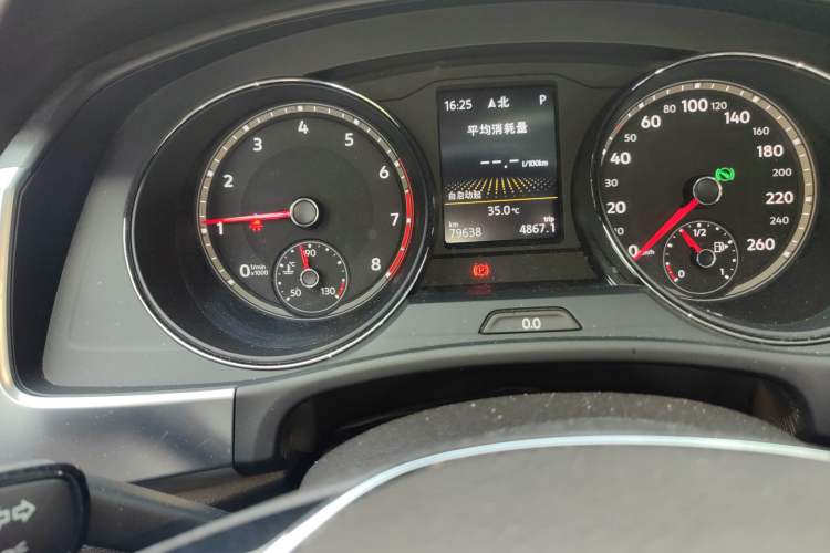 Used Volkswagen Teramont 2019 380TSI Four-Wheel Drive Luxury Version China VI Standard Odometer Close Up