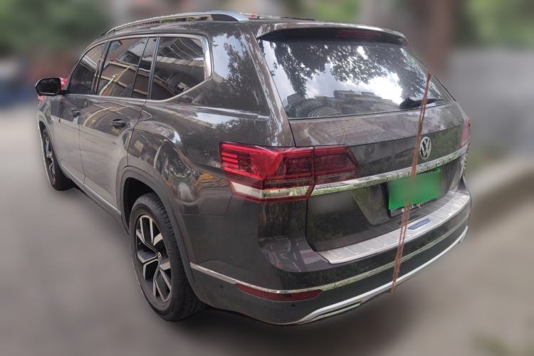 Used Volkswagen Teramont 2019 380TSI Four-Wheel Drive Luxury Version China VI Standard Rear Left 45 Deg