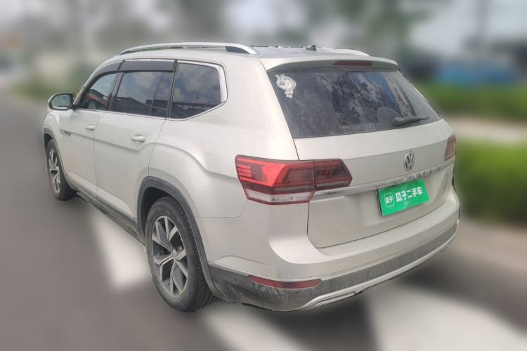 Used Volkswagen Teramont 2019 330TSI Two-Wheel-Drive Luxury Edition China VI Standard Rear Left 45 Deg