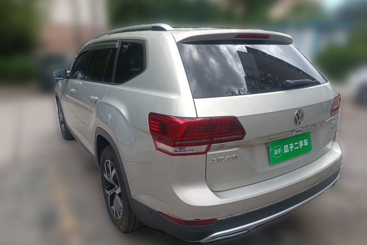 Used Volkswagen Teramont 2019 380TSI Four-Wheel Drive Luxury Version China VI Standard Rear Left 45 Deg