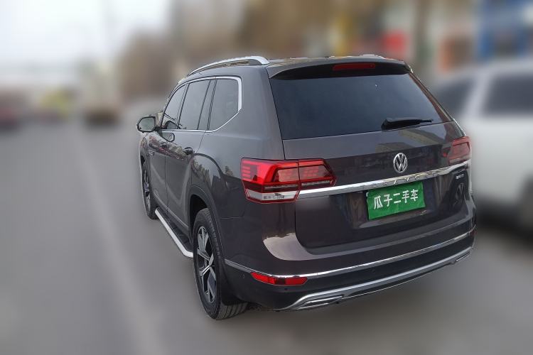 Used Volkswagen Teramont 2019 380TSI Four-Wheel Drive Luxury Version China V Standard Rear Left 45 Deg