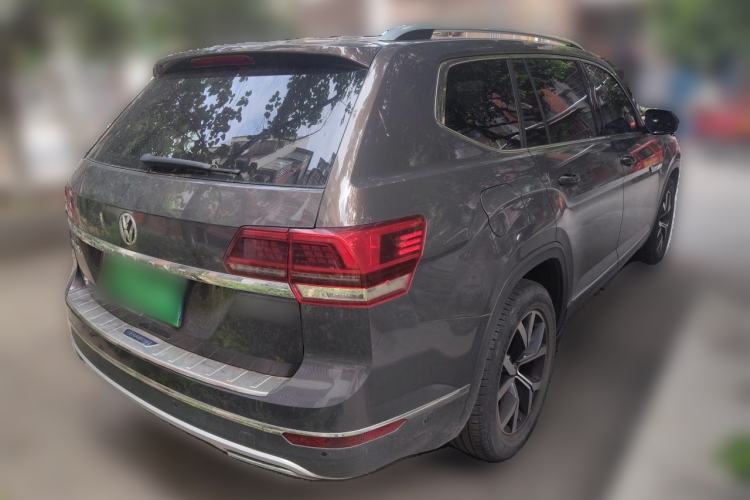 Used Volkswagen Teramont 2019 380TSI Four-Wheel Drive Luxury Version China VI Standard Rear Right 45 Deg