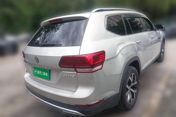 Used Volkswagen Teramont 2019 380TSI Four-Wheel Drive Luxury Version China VI Standard Rear Right 45 Deg