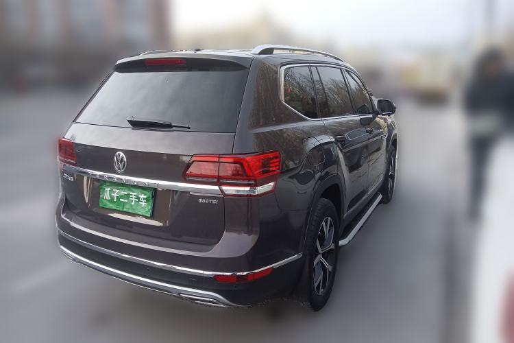 Used Volkswagen Teramont 2019 380TSI Four-Wheel Drive Luxury Version China V Standard Rear Right 45 Deg