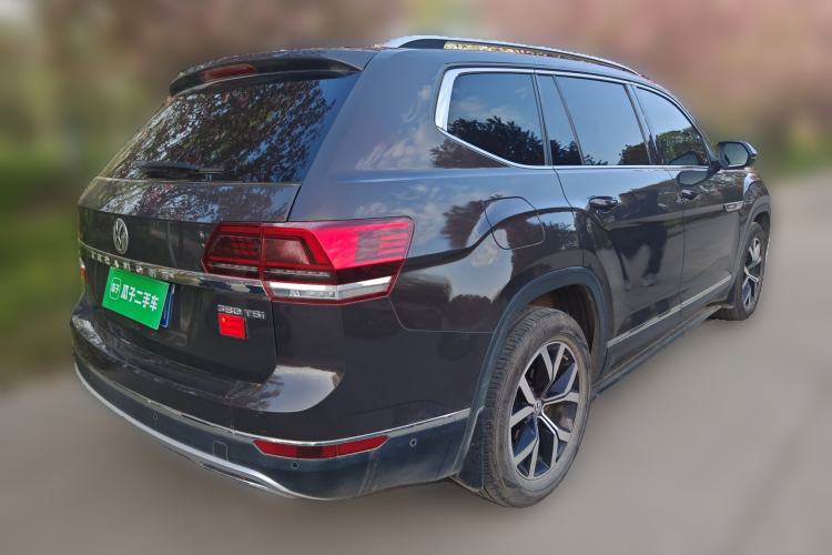 Used Volkswagen Teramont 2019 380TSI Four-Wheel Drive Luxury Version China VI Standard Rear Right 45 Deg