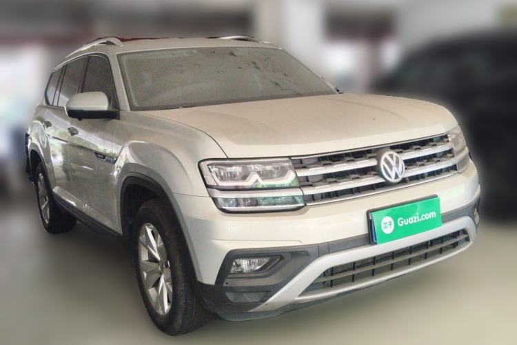 Used Volkswagen Teramont 2019 380TSI Four-Wheel Drive Comfort Edition China V Standard Front Right 45 Deg
