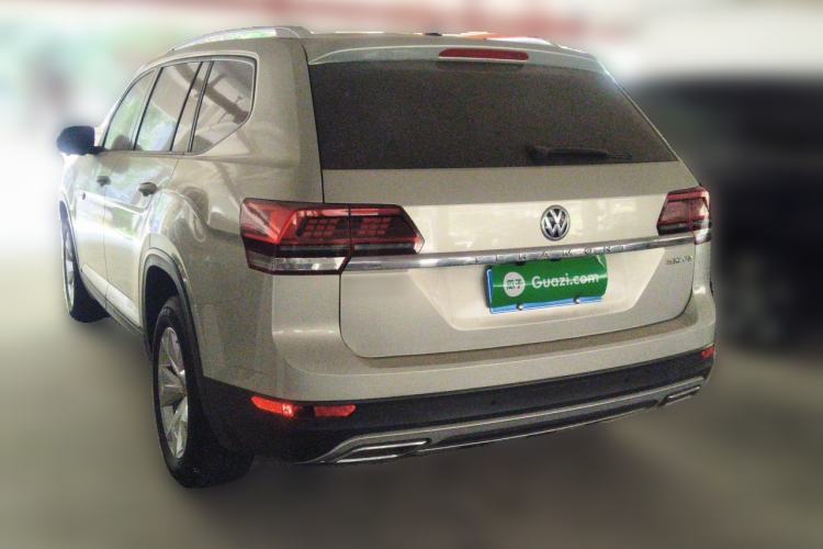 Used Volkswagen Teramont 2019 380TSI Four-Wheel Drive Comfort Edition China V Standard Rear Left 45 Deg