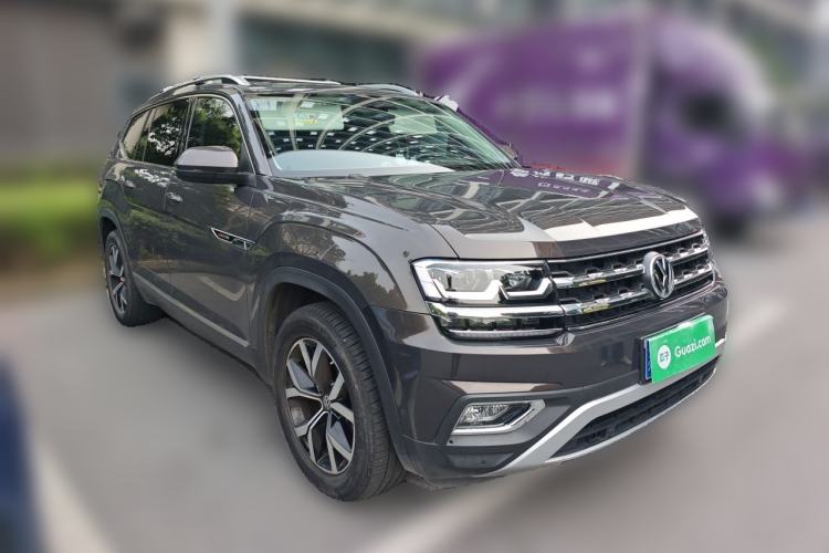 Used Volkswagen Teramont 2019 380TSI Four-Wheel Drive Luxury Version China VI Standard Front Right 45 Deg