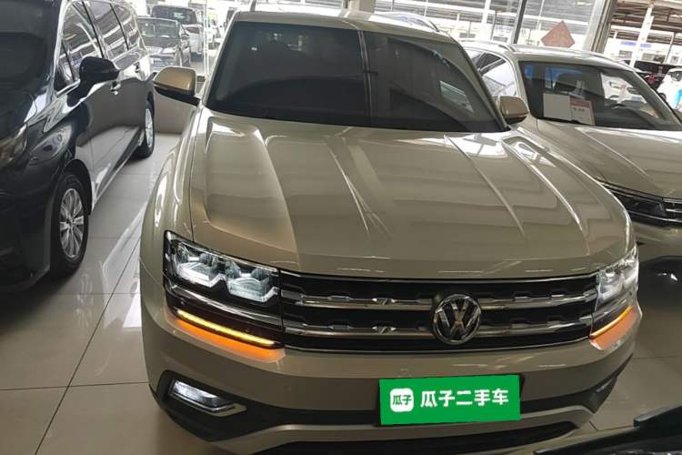 Used Volkswagen Teramont 2019 330TSI Two-Wheel-Drive Luxury Edition China VI Standard Front