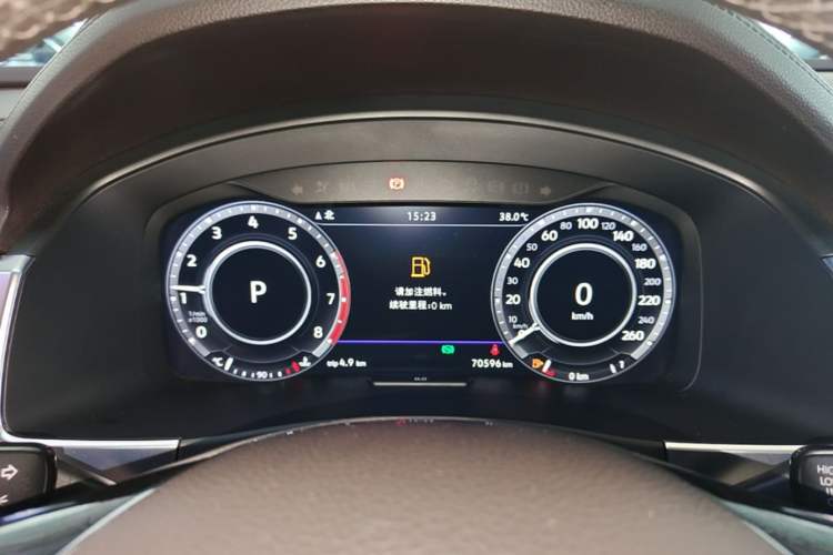 Used Volkswagen Teramont 2019 380TSI Four-Wheel Drive Flagship Model China VI Instrument Cluster