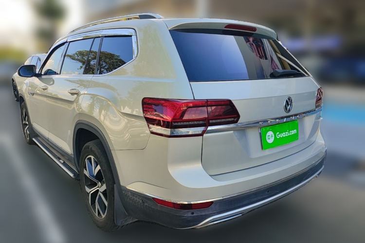Used Volkswagen Teramont 2019 330TSI Two-Wheel-Drive Luxury Edition China VI Standard Rear Left 45 Deg