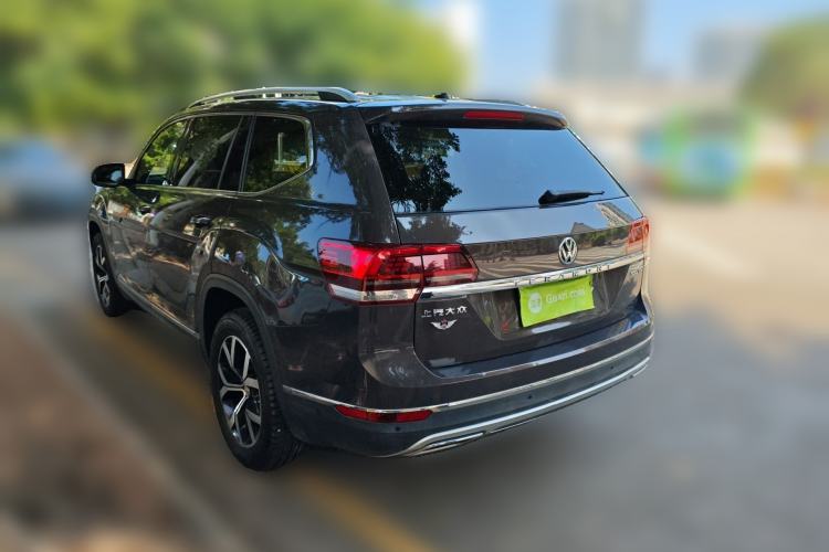 Used Volkswagen Teramont 2019 330TSI Two-Wheel-Drive Luxury Edition China VI Standard Rear Left 45 Deg