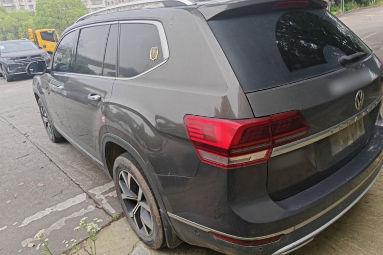 Used Volkswagen Teramont 2019 330TSI Two-Wheel-Drive Luxury Edition China V Standard Rear Left 45 Deg