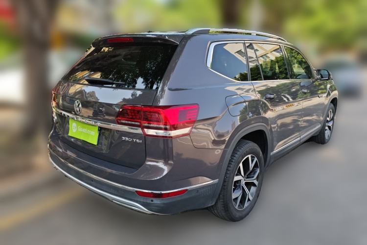 Used Volkswagen Teramont 2019 330TSI Two-Wheel-Drive Luxury Edition China VI Standard Rear Right 45 Deg