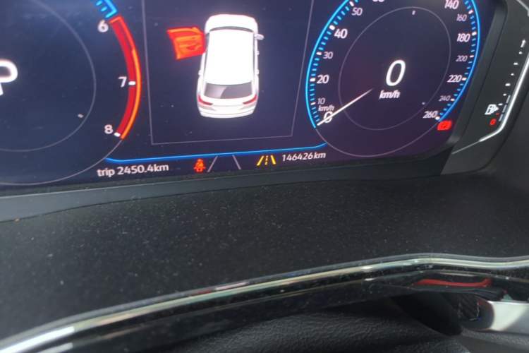 Used Volkswagen Teramont 2019 530 V6 Four-Wheel Drive Luxury Edition China VI Standard Odometer Close Up