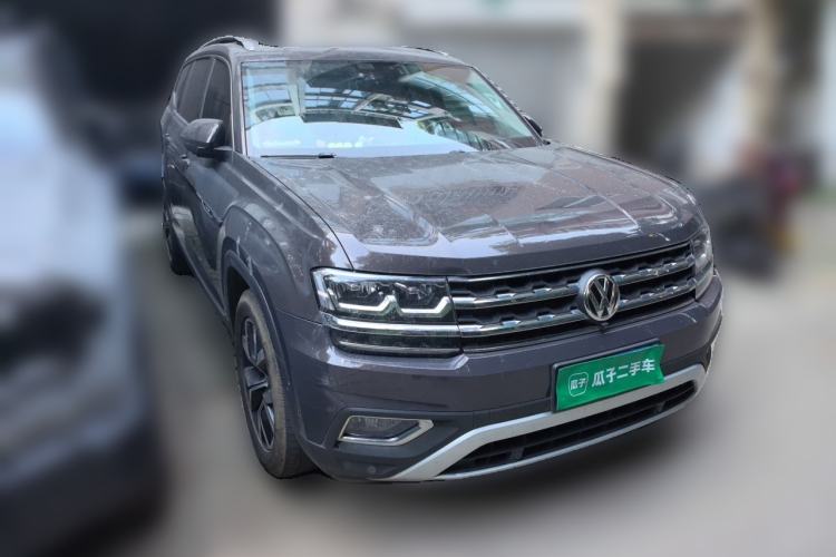 Used Volkswagen Teramont 2019 380TSI Four-Wheel Drive Luxury Version China V Standard Front Right 45 Deg