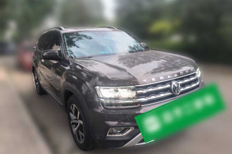 Used Volkswagen Teramont 2019 380TSI Four-Wheel Drive Luxury Version China VI Standard Front Right 45 Deg