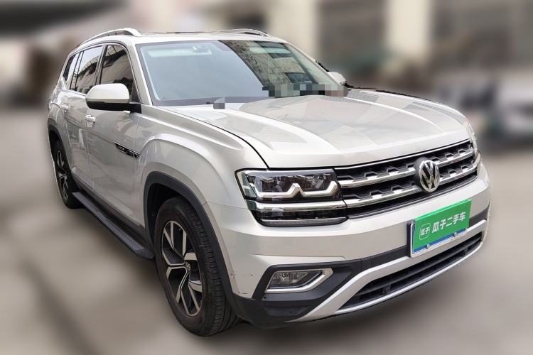Used Volkswagen Teramont 2019 380TSI Four-Wheel Drive Luxury Version China VI Standard Front Right 45 Deg