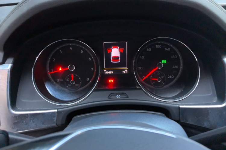Used Volkswagen Teramont 2019 380TSI Four-Wheel Drive Luxury Version China V Standard Instrument Cluster