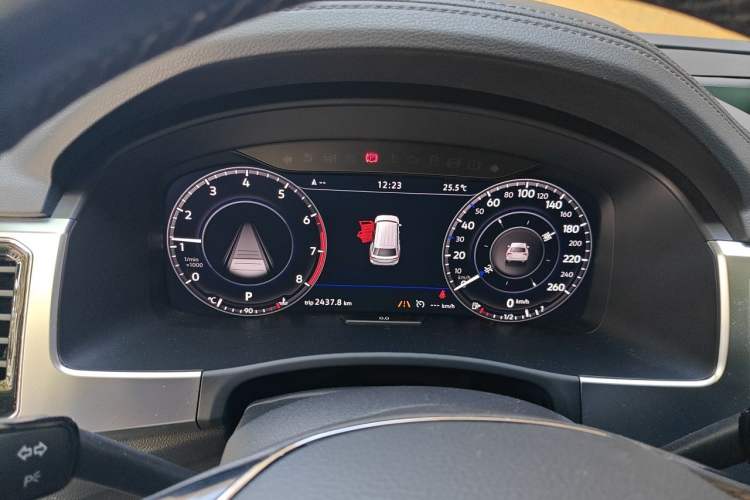 Used Volkswagen Teramont 2019 380TSI Four-Wheel Drive Luxury Version China VI Standard Instrument Cluster