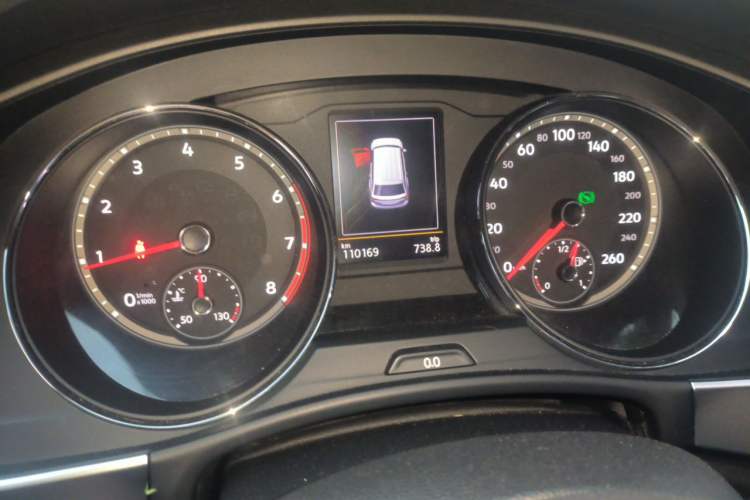 Used Volkswagen Teramont 2019 380TSI Four-Wheel Drive Luxury Version China VI Standard Instrument Cluster