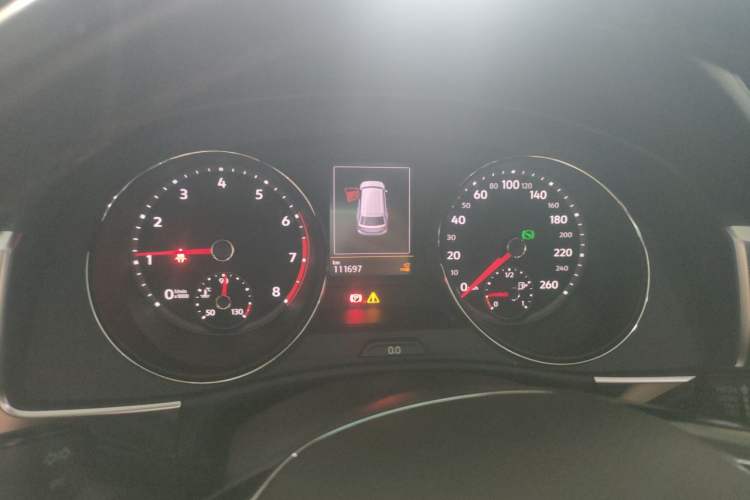 Used Volkswagen Teramont 2019 380TSI Four-Wheel Drive Luxury Version China VI Standard Instrument Cluster