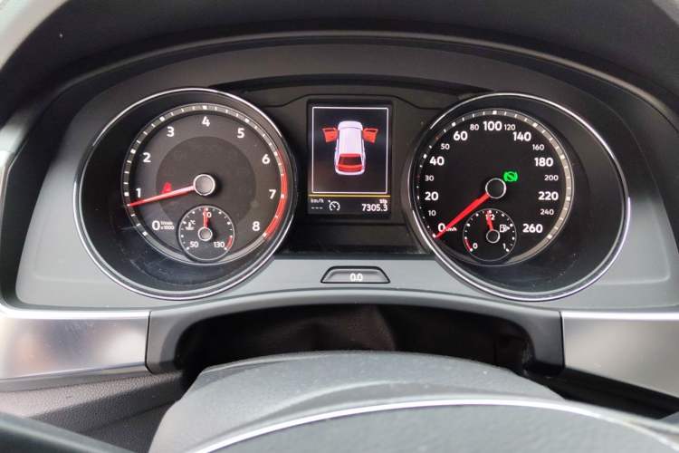 Used Volkswagen Teramont 2019 380TSI Four-Wheel Drive Luxury Version China VI Standard Instrument Cluster