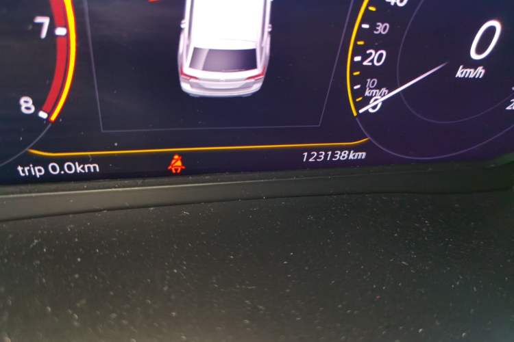 Used Volkswagen Teramont 2019 330TSI Two-Wheel-Drive Luxury Edition China VI Standard Odometer Close Up