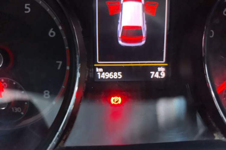 Used Volkswagen Teramont 2019 380TSI Four-Wheel Drive Luxury Version China V Standard Odometer Close Up