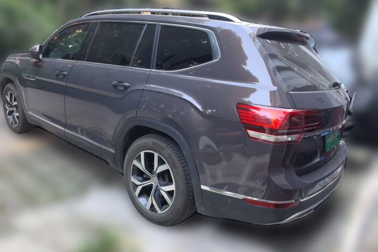 Used Volkswagen Teramont 2019 380TSI Four-Wheel Drive Luxury Version China V Standard Rear Left 45 Deg