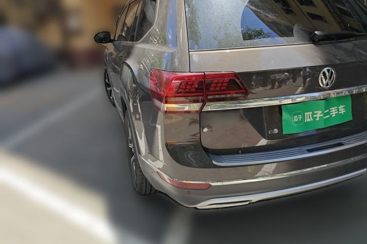 Used Volkswagen Teramont 2019 380TSI Four-Wheel Drive Luxury Version China VI Standard Rear Left 45 Deg