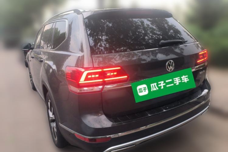 Used Volkswagen Teramont 2019 380TSI Four-Wheel Drive Luxury Version China VI Standard Rear Left 45 Deg